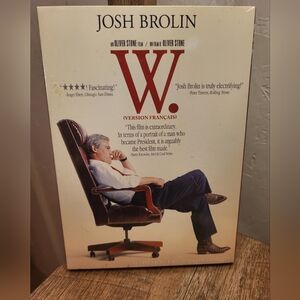 🌟3 for30🌟W. (DVD 2008 w/ Slipcase) SEALED Josh Brolin, Colin Hanks, Toby Jones
